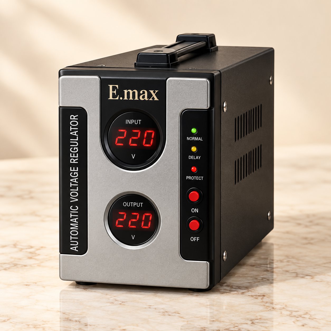 ⚡ RÉGULATEUR DE TENSION E-MAX – 2000 W