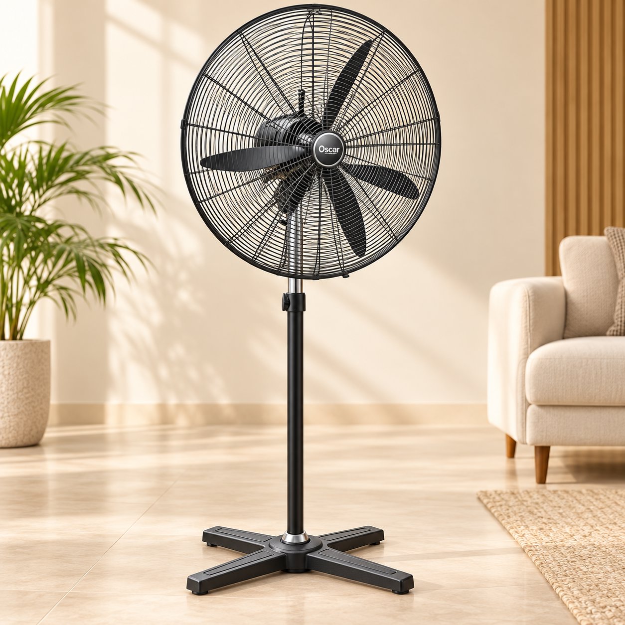 Ventilateur sur pied Oscar – grand format